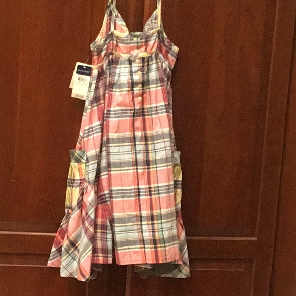 Ralph Lauren Plaid Pink Patch Dress - Picture 2 of 2